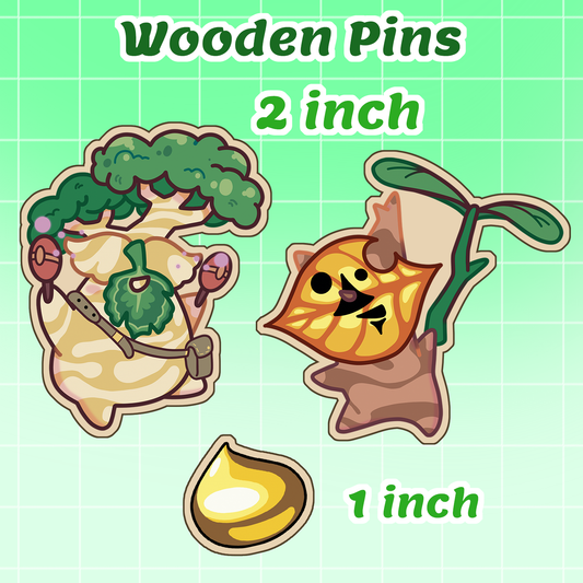 Zelda Wooden Pins
